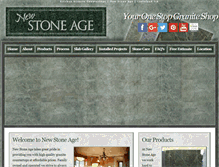Tablet Screenshot of nsanaturalstone.com